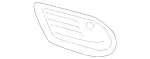 2058854123 - Detachable Parts: Cover, Bumper Area for Mercedes-Benz Image