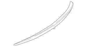 Genuine OEM Side Spoiler | 254-790-32-00 | Fits Select 2023