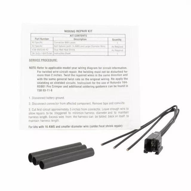 3U2Z14S411EXAB - : Wire Assembly for Ford Image