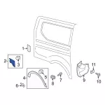 CK4Z6129396DA - : Side Molding for Ford: Transit-150, Transit-250, Transit-350, Transit-350 HD Image