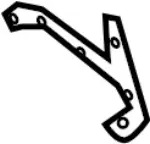 280399GA1A - : Bracket for Infiniti Image