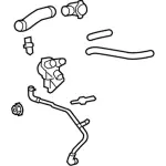 AR3Z8A586B - Cooling System: Water Outlet for Ford: Mustang Image