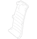 25168028179051 - Body: Rear Cover for Mercedes-Benz Image