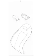 29091045103D66 - Body: Seat Back Cover for Mercedes-Benz Image