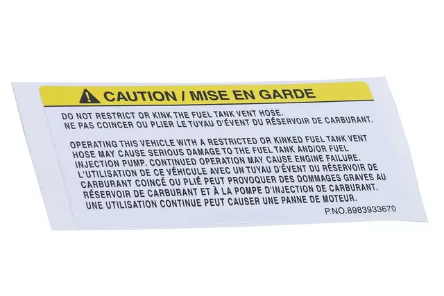 98393367 - : F Label for GM Image