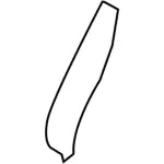 FL7Z7864417CC - Body: Seat Back Cover for Lincoln: Navigator Image