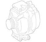906220064 - : Exchange Alternator for Mercedes-Benz Image