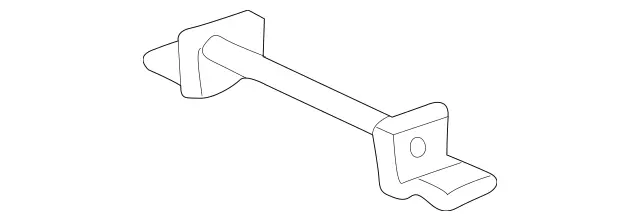 2038800064 - Cowl, Front Panel: Retaining Hook for Mercedes-Benz: 180C, C230, C240, C280, C32 AMG, C320, C350, C55 AMG, CLK320, CLK350, CLK500, CLK55 AMG, CLK550, CLK63 AMG, CLS500, CLS55 AMG, CLS550, CLS63 AMG, GL320, GL550, ML320, ML350, ML450, ML500, ML550, ML63 AMG, R320, R350, R500 Image image