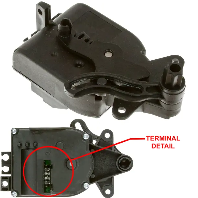 1712279 - Air Conditioning &amp; Heat: HVAC Recirculation Door Actuator for GLOBAL PARTS DISTRIBUTORS Image