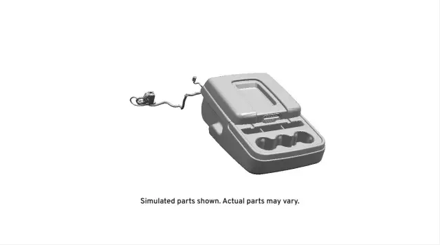 84036810 - Body: Seat Armrest for Chevrolet: Silverado 1500, Silverado 2500 HD, Silverado 3500 HD | GMC: Sierra 1500, Sierra 2500 HD, Sierra 3500 HD Image