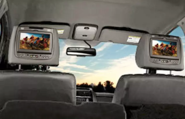 VBL8Z10E947FA - Electronics: DVD System, Leather Headrest for Ford: Escape Image