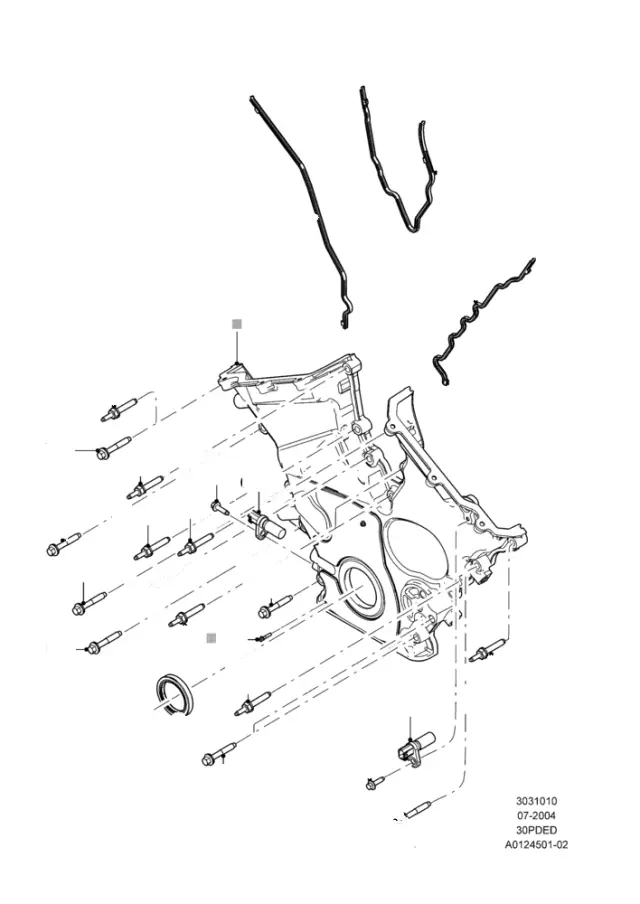 5L8Z6C315AA - Electrical: Crankshaft Sensor for Ford Image