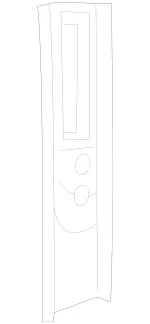 20569009307H52 - Body: Adjust Cover for Mercedes-Benz Image