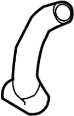 21503CG200 - Cooling System: Lower Hose for INFINITI: FX45 Image