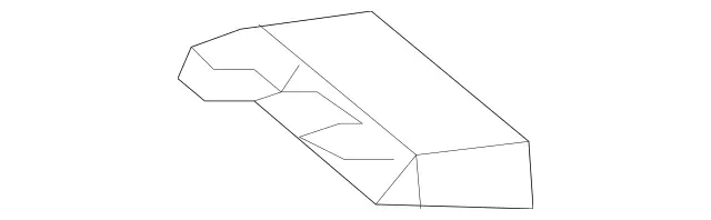 2136927100 - Trim and Lining: Absorber for Mercedes-Benz: E53 AMG, E63 AMG S Image image