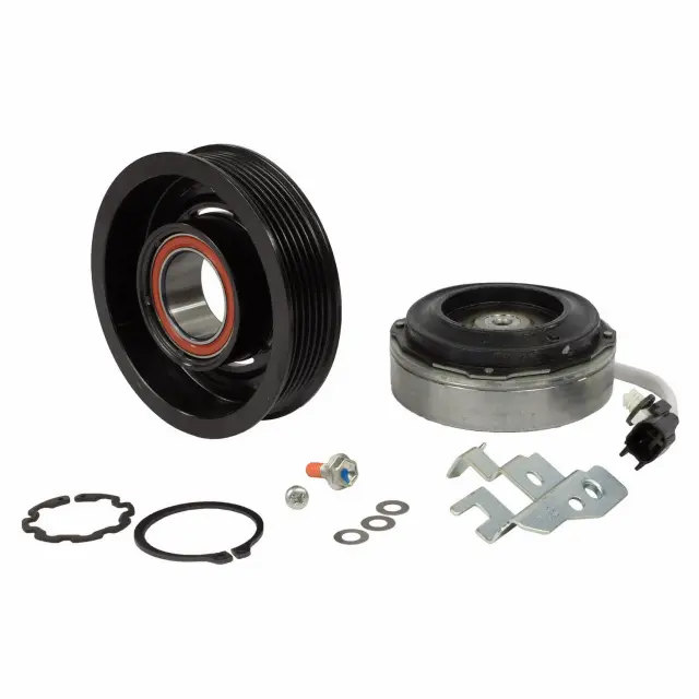 JR3Z19D786A - HVAC: Clutch &amp; Pulley for Ford Image