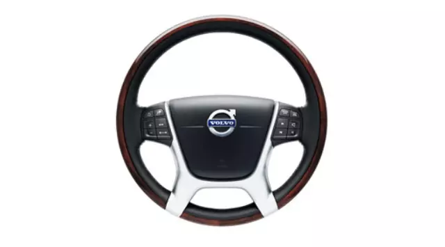 31390468 - Steering: Steering Wheel, Wood for Volvo Image