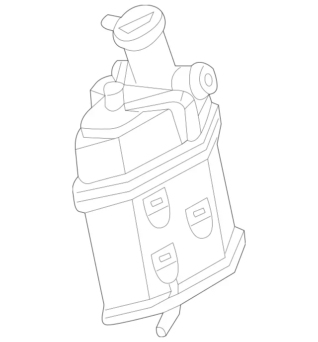 2094700559 - Fuel System: Activated Charcoal Filter for Mercedes-Benz Image