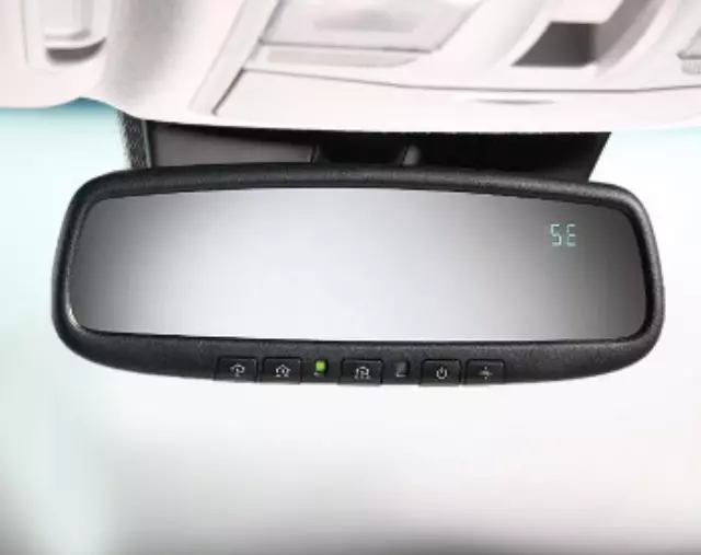 F3062ADU01 - Interior: Auto-Dimming Mirror W/ Homelink And Compass for Hyundai Image