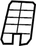 25237AM600 - Electrical: Relay Box Lower Bracket for Infiniti Image