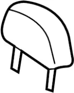 86400AM201 - : Headrest for Infiniti Image