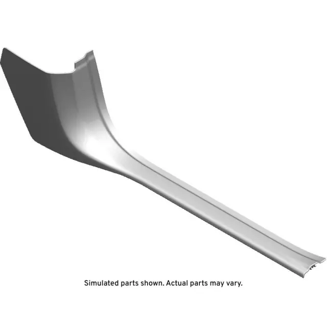 23311822 - : 2016-2019 Chevrolet Volt - Dark Ash Gray Front Passenger Side Door Sill Trim Plate for Chevrolet: Volt Image