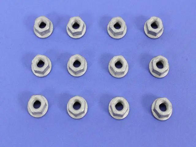 6506539AA - 3.6L Gas; Engine: Hex Flange Nut, Mounting for Chrysler: 200, 300, 300M, Aspen, Concorde, Pacifica, PT Cruiser, Sebring, Town &amp; Country, Voyager | Dodge: Avenger, Challenger, Charger, Charger Daytona, Dart, Durango, Grand Caravan, Intrepid, Journey, Magnum, Ram 1500, Ram 2500, Ram 3500, Stratus | Fiat: 500X | Jeep: Cherokee, Compass, Gladiator, Grand Cherokee, Grand Cherokee L, Grand Cherokee WK, Renegade, Wagoneer S, Wrangler, Wrangler JK | Ram: 1500, 1500 Classic, 2500, 3500, C/V, ProMaster 1500, ProMaster 2500, ProMaster 3500, ProMaster City Image
