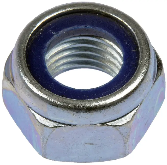 433112 - : Hex Lock Nuts With Nylon Ring-Class 8- Thread Size M12-1.50, Height 12mm for Dorman Image