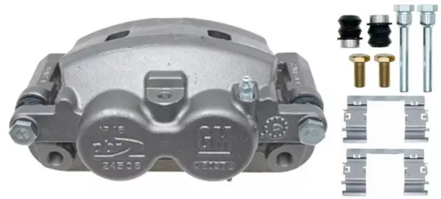 Disc Brake Caliper Assembly (Friction Ready Non-Coated), Remanufactured - GM (19285656)