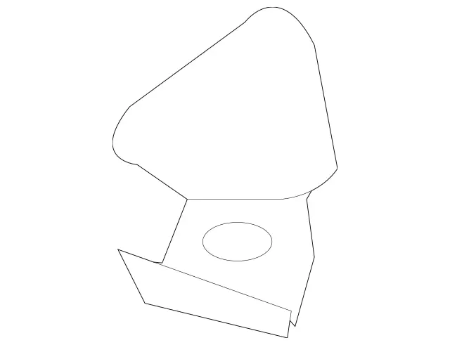 2118800705 - Attachment Parts: Trim Ring for Mercedes-Benz Image