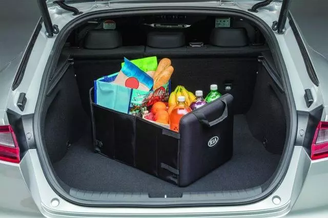 G5F12AU000 - Interior: Cargo Organizer, Portable for Kia: Amanti, Borrego, Cadenza, Carnival, EV6, Forte, Forte Koup, Forte5, K5, K900, Niro, Niro EV, Optima, Rio, Rio5, Rondo, Sedona, Seltos, Sorento, Soul, Soul EV, Spectra, Spectra5, Sportage, Stinger, Telluride Image
