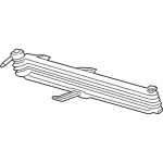 FR3Z3F749A - Universals &amp; Rear Axle: Oil Cooler for Ford: Mustang Image