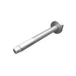 6512886AA - Exterior Ornamentation: Hex Head Tapping Screw &amp; Washer for Mopar Image