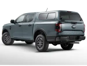 VR1WZ99501A42AG - Exterior: Cabhigh Bed Cap For 5.0Ft Bed, Azure Gray for Ford Image