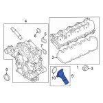 LC3Z8591A - : Water Pipe for Ford: F-250 Super Duty, F-350 Super Duty Image