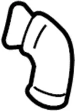 876091MA0A - Body: Duct for Infiniti Image