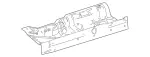 2516101160 - Substructure: Floor for Mercedes-Benz: R320, R350, R500 Image
