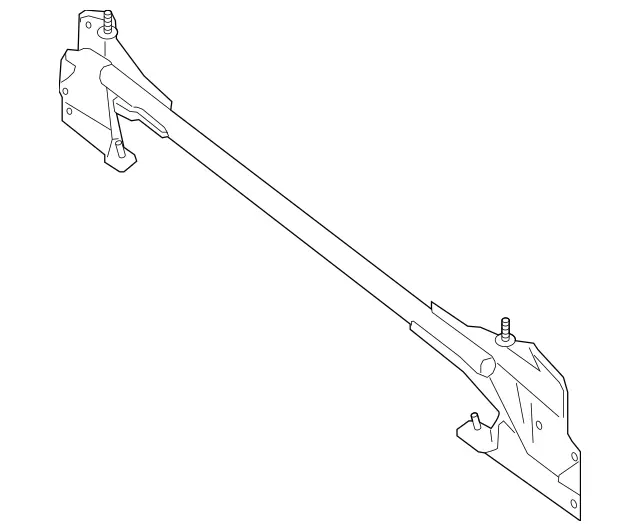 4636200130 - Cowl, Front Panel: Crossmember for Mercedes-Benz: G55 AMG, G550, G63 AMG, G65 AMG Image image