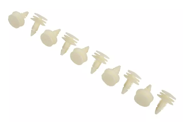 15986673 - Body: Lower Molding Retainer for Chevrolet: Blazer, S10, Silverado 1500, Silverado 2500 HD, Silverado 3500 HD | GMC: Jimmy, Sierra 1500, Sierra 2500 HD, Sierra 3500 HD, Sonoma | Oldsmobile: Bravada Image