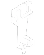 19953577 - Detachable Parts: Line Bracket for Mercedes-Benz Image