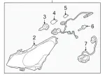 26010JK60C - : Headlamp Assembly for Infiniti Image
