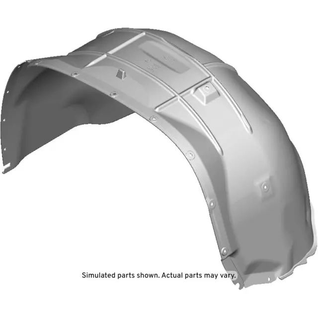 22806320 - Body: Front Driver Side Wheelhouse Liner for Cadillac: Escalade, Escalade ESV Image
