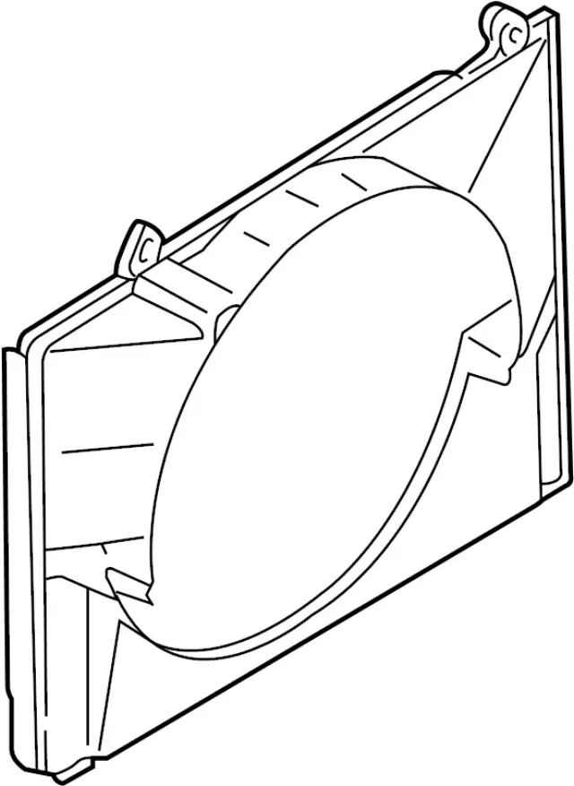 214760W500 - Cooling System: Shroud for INFINITI: QX4 Image