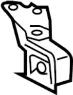 206514GA0A - Exhaust: Muffler Hanger for Infiniti Image
