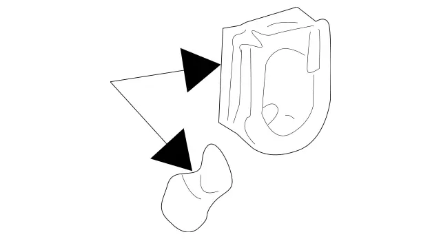 2109970981 - Electrical Equipment and Instruments: Grommet for Mercedes-Benz: 300SD, 400SE, 400SEL, 500SEC, 500SEL, 600SEL, E420, E430, S420, SLK230, SLK320 Image image