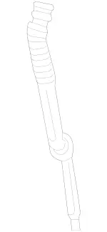 2228320394 - : Condensation Hose for Mercedes-Benz: Maybach S550, Maybach S560, Maybach S600, Maybach S650, S450, S550, S550e, S560, S600, S63 AMG, S65 AMG Image