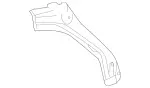 2126370249 - Body: Pillar Reinforced for Mercedes-Benz Image
