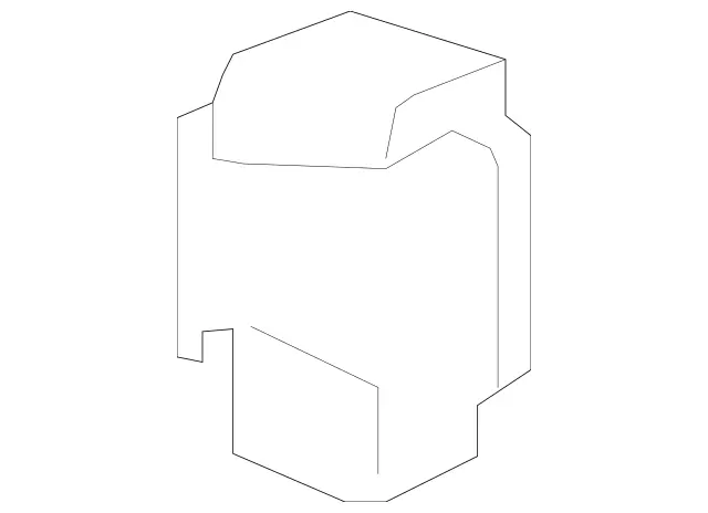 4637230703 - Front Doors: Lock Wedge for Mercedes-Benz: G55 AMG, G550, G550 4x4, G63 AMG, G65 AMG Image image