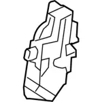 9S4Z5421813A - Body: Latch for Ford: Focus Image