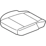 GN1Z5862901ND - Body: Cushion Cover for Ford: EcoSport Image
